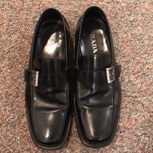 Men’s Prada slip on dress shoes
